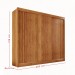 Guarda-Roupa Casal Dortmund 3 Portas 4 Gavetas Ripado 100% Mdf Cinamomo - Pnr Móveis