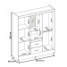 Guarda-Roupa Capelinha Lord 4 Portas Amêndola Touch - Demóbile