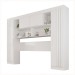 Guarda-Roupa Solteiro Modulado Zurique 4 Portas Ripado Branco - Pnr Móveis