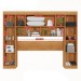 Guarda-Roupa Solteiro Modulado Zurique 4 Portas Ripado Cinamomo/Off White - Pnr Móveis