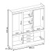 Guarda-Roupa Casal New Murano 10 Portas 3 Gavetas Amêndola/Touch - Demóbile