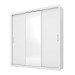 Guarda-Roupa Residence 3 Portas Branco - Demóbile