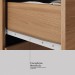 Guarda-Roupa Residence 3 Portas Amêndola/Off-White - Demóbile