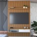 Painel para TV Até 60 Polegadas Apolo Ripado 1 Porta 140 Cm Nature/Off White - Panorama Móveis