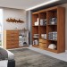 Guarda-Roupa Luna 6 Portas 2 Gavetas com Cômoda 2 Portas 5 Gavetas Cinamomo - Panorama Móveis