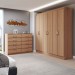 Guarda-Roupa Casal Harper 6 Portas 2 Gavetas com Cômoda 10 Gavetas Demolição - Panorama Móveis
