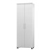 Armário Multiuso Arezzo 2 Portas 4 Prateleiras Branco - J&a Móveis