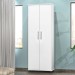 Armário Multiuso Arezzo 2 Portas 4 Prateleiras Branco - J&a Móveis