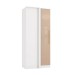 Guarda-Roupa Solteiro Modulado N530 1 Porta Branco/Macadâmia - Kappesberg