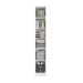 Guarda-Roupa Solteiro Modulado N533 1 Porta Branco/Nogueira - Kappesberg