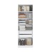 Guarda-Roupa Solteiro N535 2 Portas 2 Gavetas Branco - Kappesberg