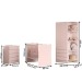 Quarto Infantil Completo Estrela 2 Portas 7 Gavetas Rosa - Pnr Móveis