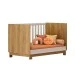 Quarto Infantil Completo Lion 3 Portas 2 Gavetas Branco/Freijo - Pnr Móveis