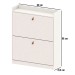 Sapateira Versa Home 2 Gavetas Basculante Branco - Telasul
