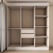 Guarda-Roupa Casal Suíça 6 Portas 2 Gavetas 100% Mdf Branco - Panorama Móveis