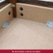 Kit 6 Cadeiras Estofadas para Mesa de Jantar Milla Plus Nature/Corano Caramelo