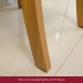 Kit 6 Cadeiras Estofadas para Mesa de Jantar Milla Plus Nature/Corano Caramelo