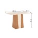 Mesa de Jantar 4 Lugares Orus Nature/Off White/Linho - Henn