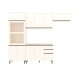 Cozinha Completa Connect 10 Portas 2 Gavetas Off White - Henn