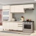 Cozinha Completa Connect 10 Portas 2 Gavetas Off White - Henn