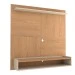Painel para TV Até 50 Polegadas Clean 1 Prateleira Nature/Off White - Panorama Móveis