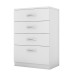 Cômoda Astral 4 Gavetas Branco - Demóbile