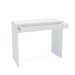 Mesa Escrivaninha Facility 1 Gaveta Branco - Politorno