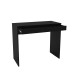 Mesa Escrivaninha Facility 1 Gaveta Preto - Politorno