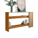 Aparador Frizz 2 Prateleiras Cinamomo/Off White - Madetec