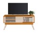 Rack para TV Até 65 Polegadas Frizz 2 Portas Cinamomo/Off White - Madetec