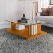 Mesa de Centro Frizz Cinamomo/Off White - Madetec