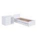 Berço Cama Bebê Multifuncional 3 Gavetas Branco - Completa Móveis
