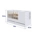 Berço Cama Bebê Multifuncional 3 Gavetas Branco - Completa Móveis