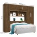 Guarda-Roupa Casal Modulado Cancun 6 Portas 3 Gavetas Jequitibá - J&a Móveis