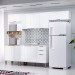 Cozinha Completa Olivia 10 Portas 2 Gavetas Branco Neve - Mx Móveis