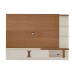 Painel para TV Até 65 Polegadas Urban 2 Portas com Led Cinamomo/Off White - Pnr Móveis