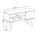 Rack para TV Até 50 Polegadas Frank Cinamomo/Off White  - Artely