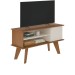 Rack para TV Até 50 Polegadas Frank Cinamomo/Off White  - Artely