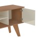 Rack para TV Até 50 Polegadas Frank Cinamomo/Off White  - Artely