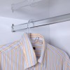 Guarda-Roupa 2 Portas de Correr 2 Gavetas Espelhado Basic Tw302e Freijó/Off White - Dalla Costa