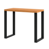 Mesa para Escritório Industrial Freijó/Preto - Dalla Costa
