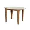 Mesa de Jantar Extensível 4 Lugares Nature Off White/Freijó - Dalla Costa