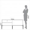 Rack 144cm com 1 Porta de Correr Florença - Freijó/Off White