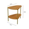 Conjunto Sala de Estar Florença 4 Peças com Rack 144cm - Dalla Costa