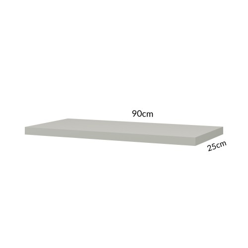 Prateleira 90cm Basic Off White - Dalla Costa
