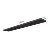 Prateleira 150cm Basic Preto Fosco - Dalla Costa