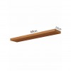 Prateleira 60cm Basic Freijó - Dalla Costa