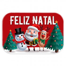 Tapete de Natal para Porta Feliz Natal