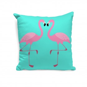 Kit 4 Almofadas Premium Flamingo Love