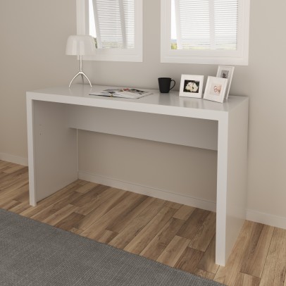 Mesa para Escritório 127cm Me4135 Branco Tecnomobili